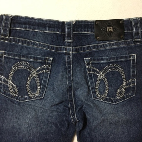 District 9 D9 Turner Denim Boot Cut Blue Jeans - Picture 2 of 6